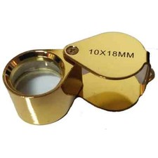Hawk Jeweler's Loupe Gold Plated