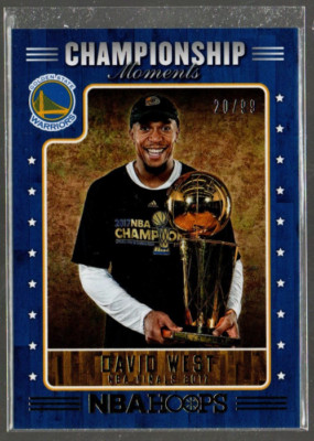 SUI（DAVID） / MOMENT 2017-18 Hoops Championship Moments #12 David West /99 | eBay