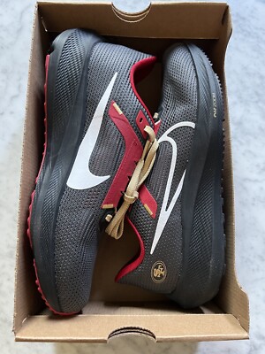 Size 10 - Nike Air Zoom Pegasus 40 x San Francisco 49ers *REFURBISHED BY NIKE*