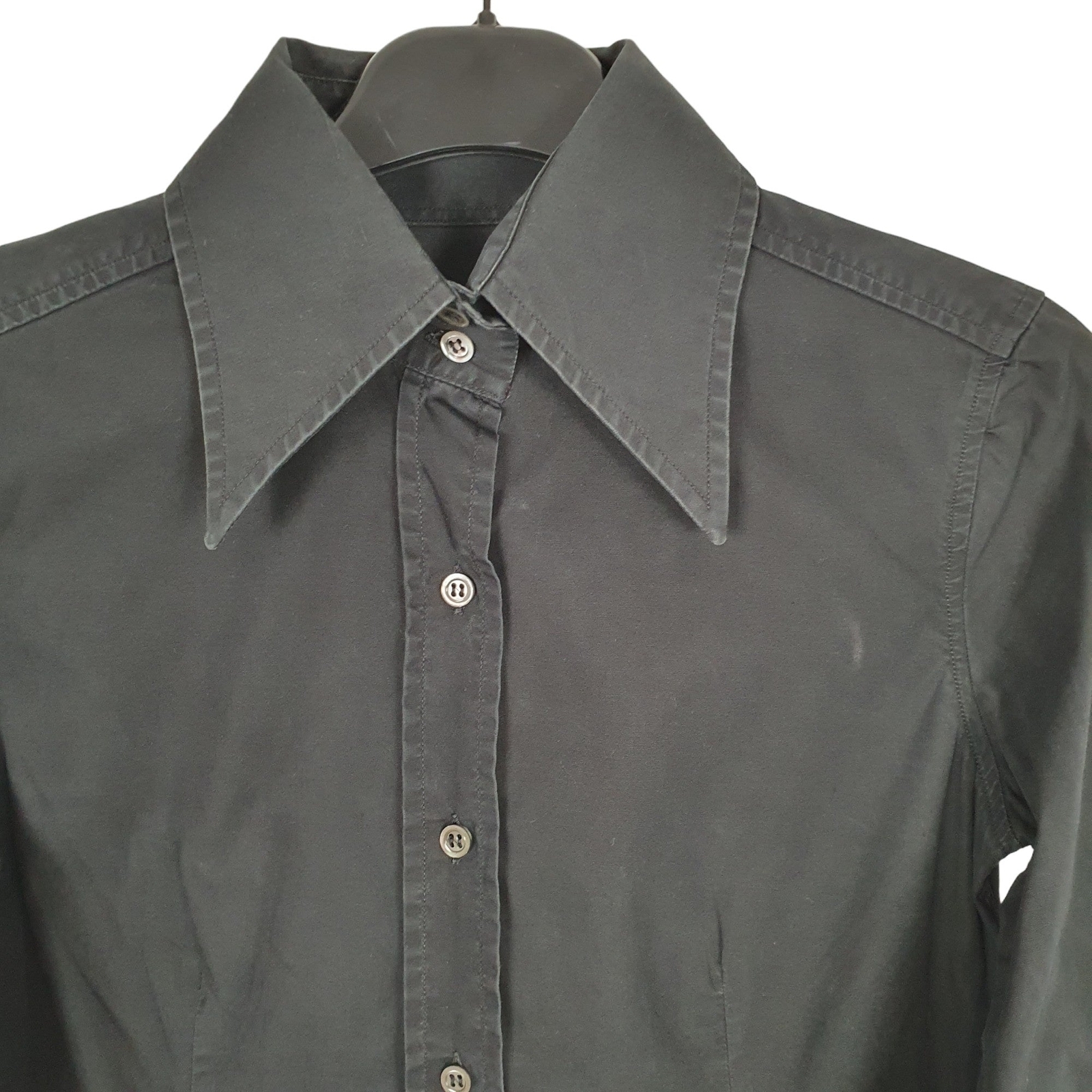 DOLCE & GABBANA Black Shirt Long Sleeve Casual Womens 6 image 2