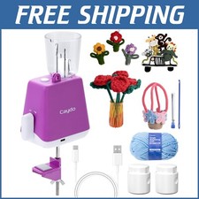 Automatic i-Cord Knitting Machine - Fast Yarn Maker for Craft Enthusiasts