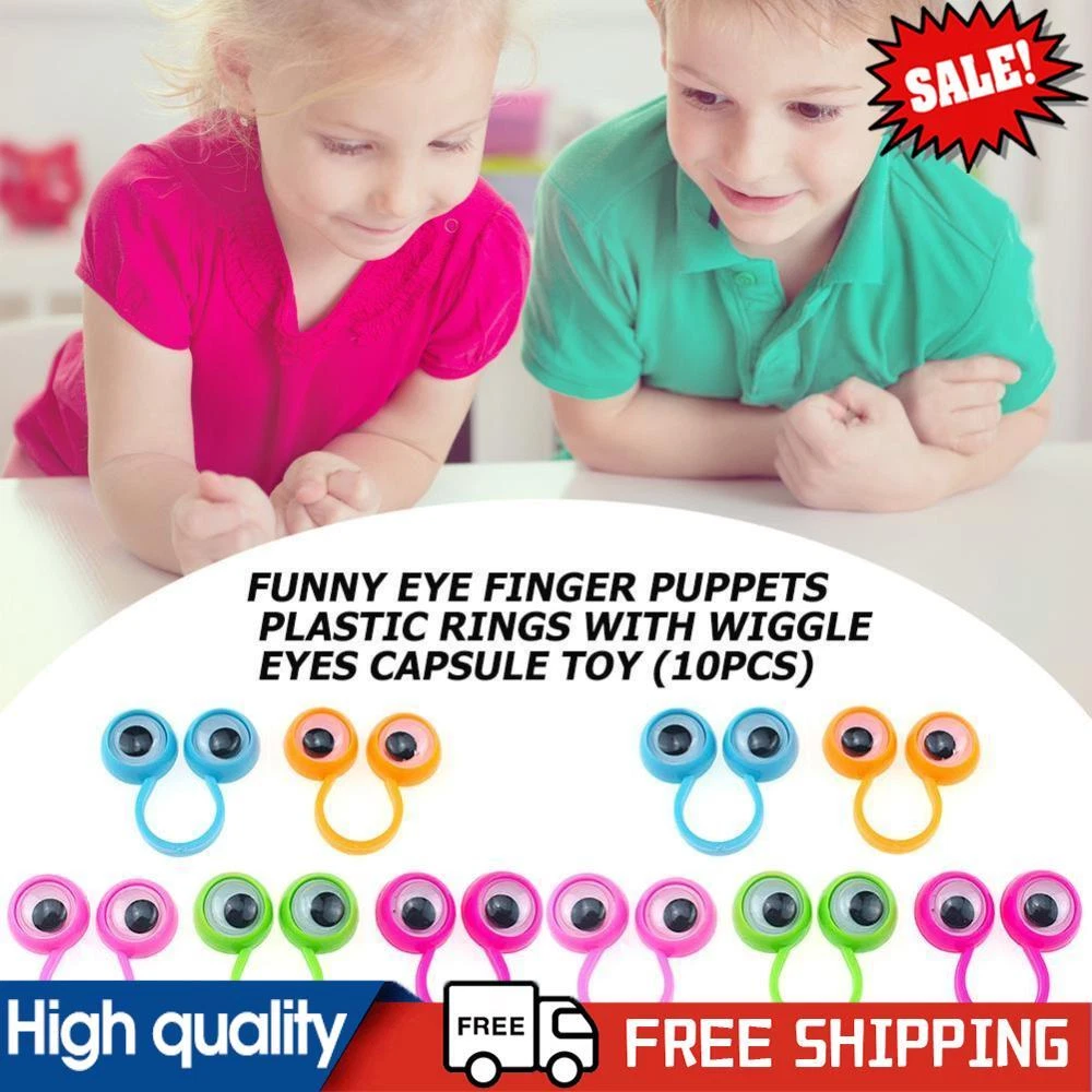 Plastic store eyeball rings