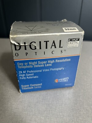 Digital Optics - Day or Night Super High Resolution Telephoto Deluxe Lens