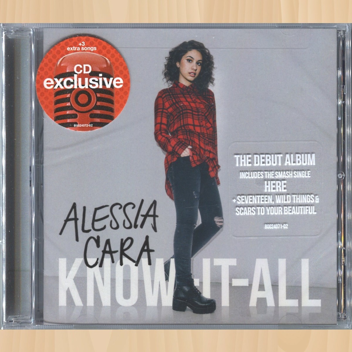 +3 BONUS TRACKS---- ALESSIA CARA Know-It-All TARGET CD River of Tears 0612