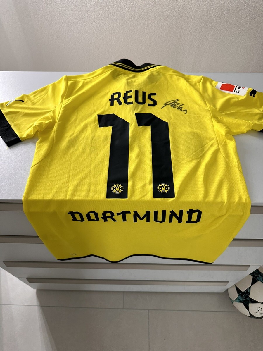 Borussia Dortmund BVB Matchworn Jersey Supercup 2012 Marco Reus