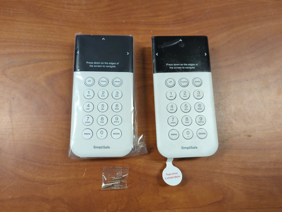 (2)SimpliSafe Home Security System Wireless Security Keypad KP3W SSKP3 - Image 2 of 4