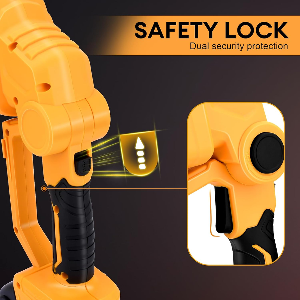 Hedge Trimmer Shears Cordless, 21V Electric Shrub Trimmer Grass Shears