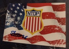 Seamus Casey Autographed 4x6 NTDP Logo Photo NHL 2022 Draft Prospect 