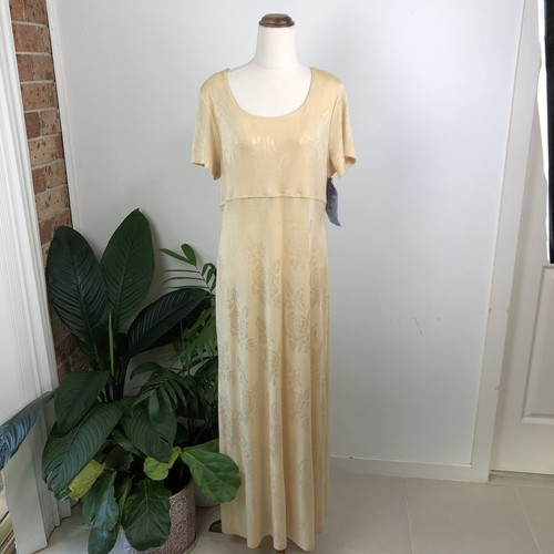 Vintage 90s Katies Yellow Floral Ankle 