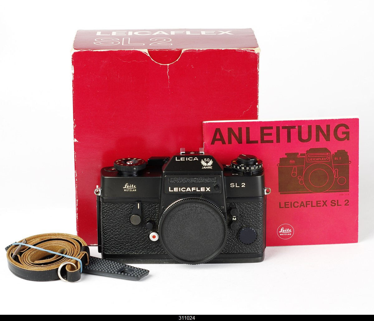 Leitz Leica Leicaflex SL 2 Black 50 Yahre Anniversary Edition 046