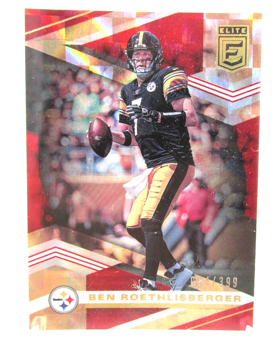2020 Panini Donruss Elite Ben Roethlisberger Red 64/399 #27