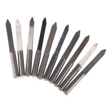 DZ1313 Carbide PCB board 0.1mm 45 Degree Engraving Bits CNC Router Tool 10pcs ✿