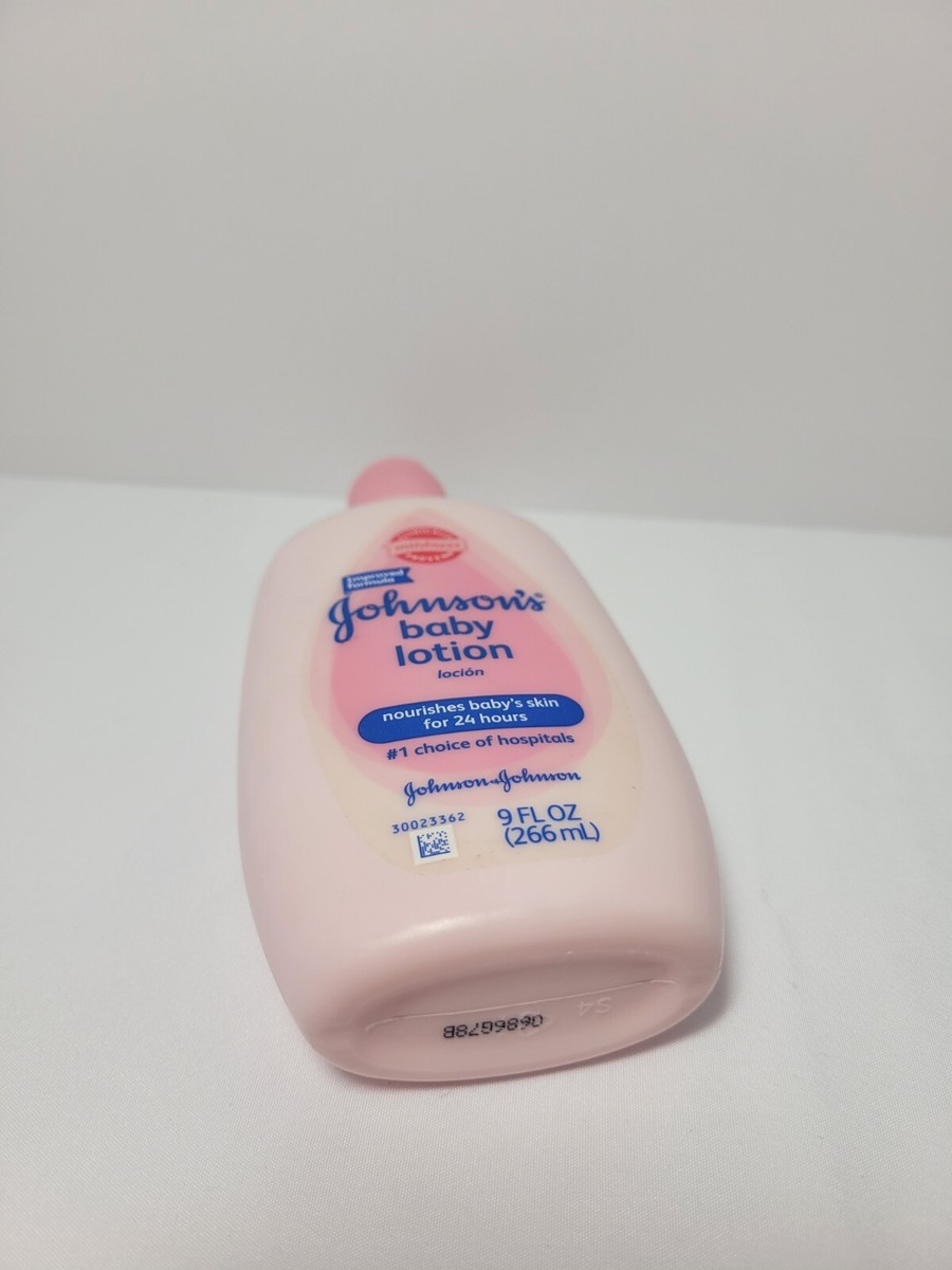 Johnson's Baby Lotion Original Formula Pink Bottle 9 oz