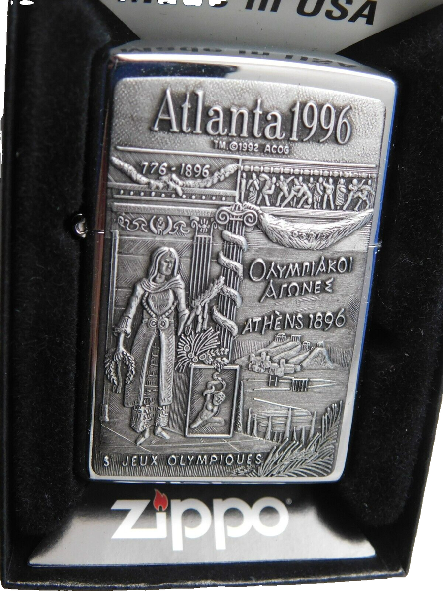 ZIPPO 1996 アトランタオリンピック Zippo Very Rare 1996 Atlanta Olympics/Barrett Smythe Zippo Lighter