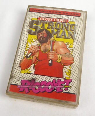Commodore 64 C64 Spiel -- STRONG MAN (Mastertronic) -- Tape Kassette