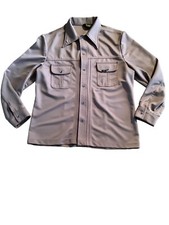 Vintage 70s Lee Men's Pearl Snap Western Shirt Jacket XL Cowboy Shacket