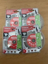 NEW Diablo 4-1/2 in. Diamond Segmented Masonry Cut Off Blade DDD045SEG101C (4)