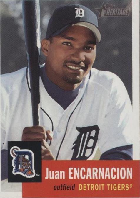 2002 Topps Heritage - Juan Encarnacion #252 - 1 of 1