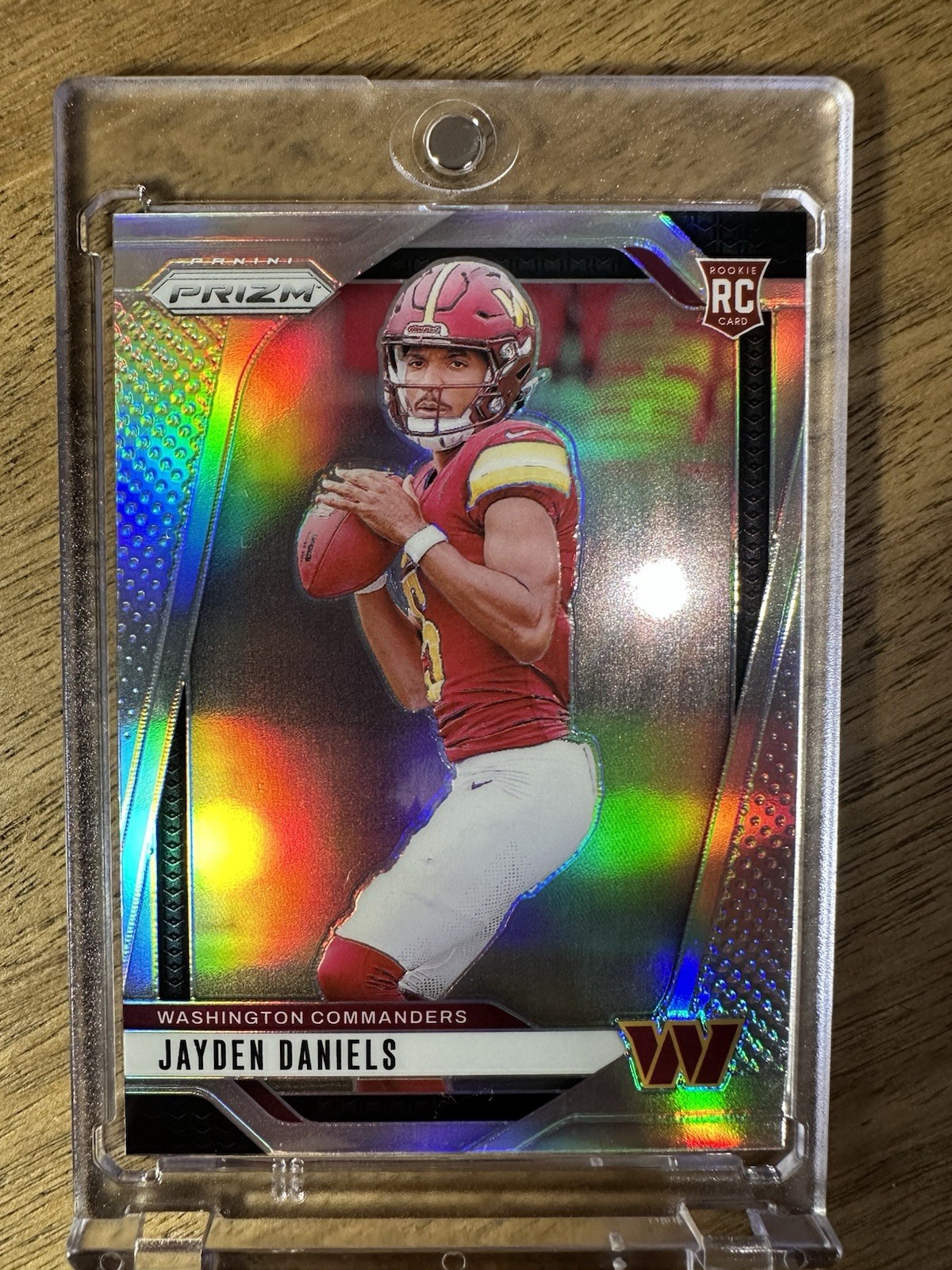 2024 Panini Prizm - Rookies Jayden Daniels #347 Silver Prizm (RC)