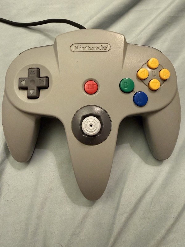 OEM Nintendo 64 Controller Gray - Authentic – Tested