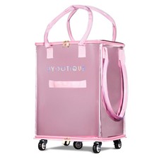 Byootique 16"/20" Rolling Tote Bag Grocery Bag on Wheels Shopping Trolley