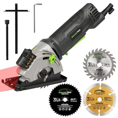 Mini Kreissäge, 580 W 3500 U/min maximale Tiefe von 28,5 mm, drei Stück à 85 m...