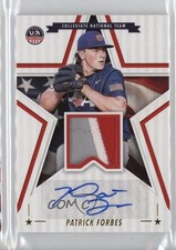 2025 Stars and Stripes Signature Materials Prime 23/25 Patrick Forbes Auto 10k8
