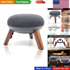 Durable Wooden Tripod Holder for Google Home Mini Nest Mini - 4.5"x4.5"x3"