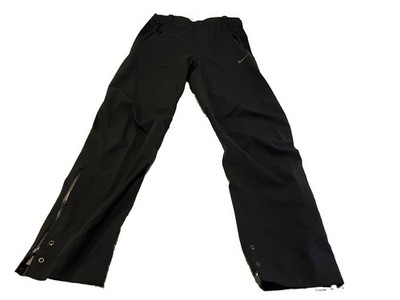 Nike Golf Rain Pants Mens Medium Black Storm-FIT10 Waterproof Athletic Trousers