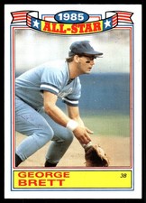 George Brett 1986 Topps #4 Royals MLB READ FREE SHIPPING AutographDen