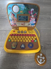 Vtech Disney Child  s Laptop Computer Jake and The Neverland Pirates Learning Toy