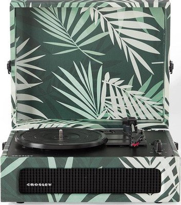 Audio & Hi-Fi - Crosley: Voyager Portable Turntable (Botanical Green) (Turntable