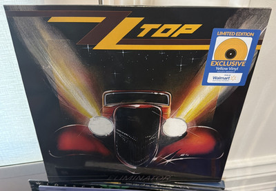 NEW - ZZ Top Eliminator - Limited Edition Yellow Vinyl LP Album sealed