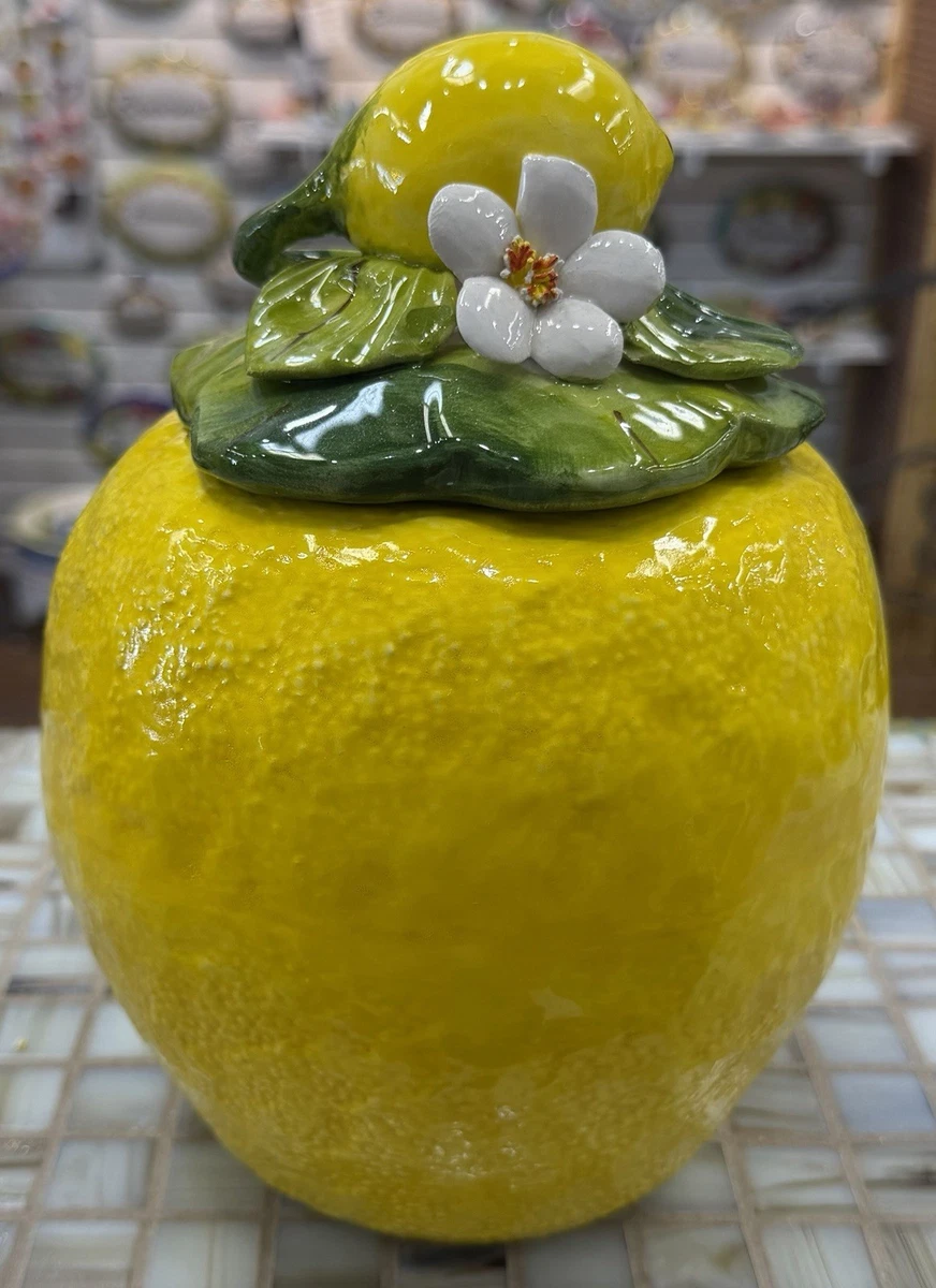 Italian Pottery Canister for sale | eBay