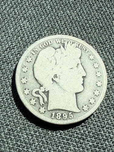 1895-O Barber Half Dollar Silver -  New Orleans Mint 90% Silver