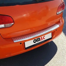 Rear Bumper Sill Cover Protector Guard For Vw Golf Mk5 2004-2010 Stainless Steel