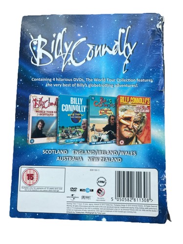 Billy Connolly World Tour Collection DVD 2010 8 discs Stand Up Comedy - Picture 2 of 2