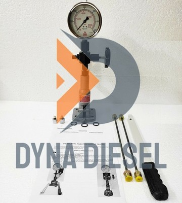 Pop-Tester für Diesel-Einspritzdüsen mit Doppelskala, 600 kg, 8500 PSI +...
