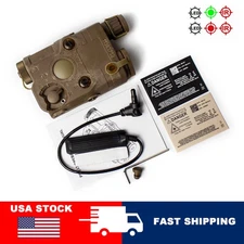 Tactical Box Laser PEQ 15 Visible Red/Green Laser + IR Aiming + LED Illuminator