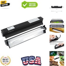 8W Reptile T5 HO UVB Lighting Combo Kit, Light Fixture Reptile Terrarium Hood...