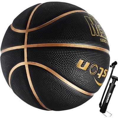 Senston Basketball mit Pumpe   Größe 7, Anti-Rutsch für Drinnen und Draußen