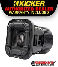 Kicker 49L7X81 Solo-X 8" L7X High Excursion SPL Competition Subwoofer, 1 Ohm DVC