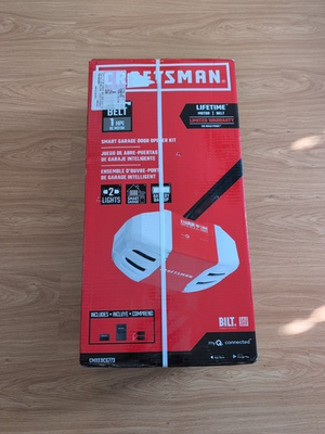 #ad #ad Craftsman 1HP Belt Smart Garage Door Opener Kit My Q connected CMXEOCG773 NEW $225.99