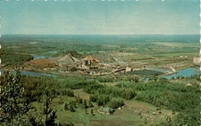 Mt. McKay, GREAT LAKES PAPER COMPANY LTD., Fort William, Port Arthur, Postcard