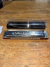 Valencia Finest Quality Germ n Harmonica, No Key Listed On The Harp