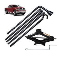 Spare Tire Tool Kit with Case Scissor Jack 2 Ton Dodge Ram 1500