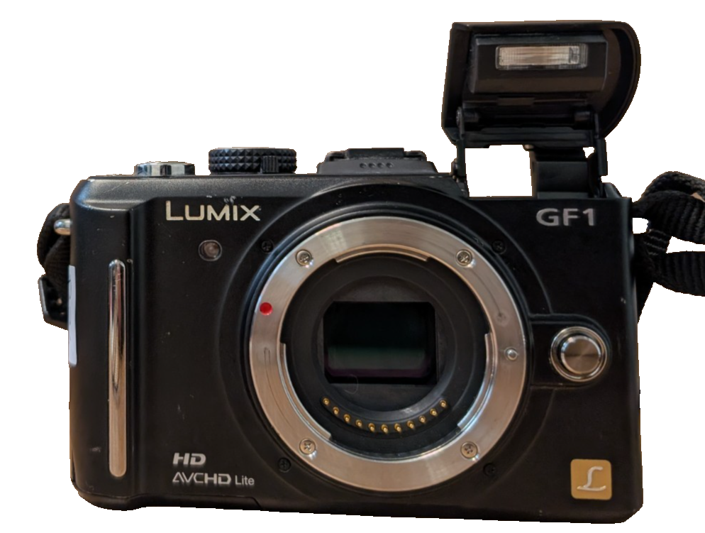 Panasonic LUMIX DMC-GF1 12.1MP Digital Camera - Black *Body Only (R24)