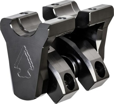 Rox Speed FX Pivot Handlebar Risers 2'' Black #4R-P2RIN Indian Scout