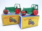 VINTAGE MATCHBOX LESNEY No.1d DIESEL ROAD ROLLER PAIR IN ORIGINAL BOXES 1962
