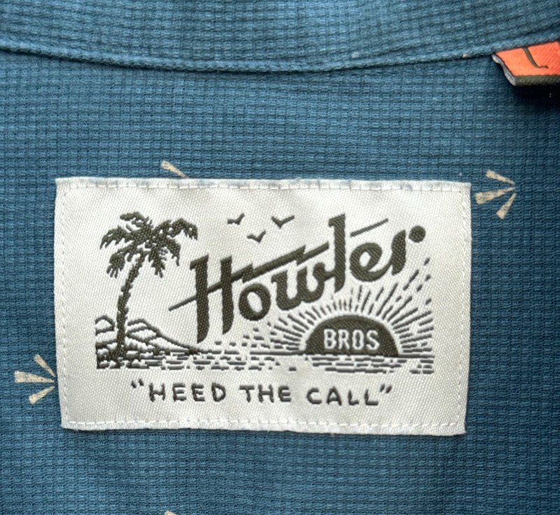 HOWLER BROS Guayabera hermanos shirt mens short sleeve button up casual brothers